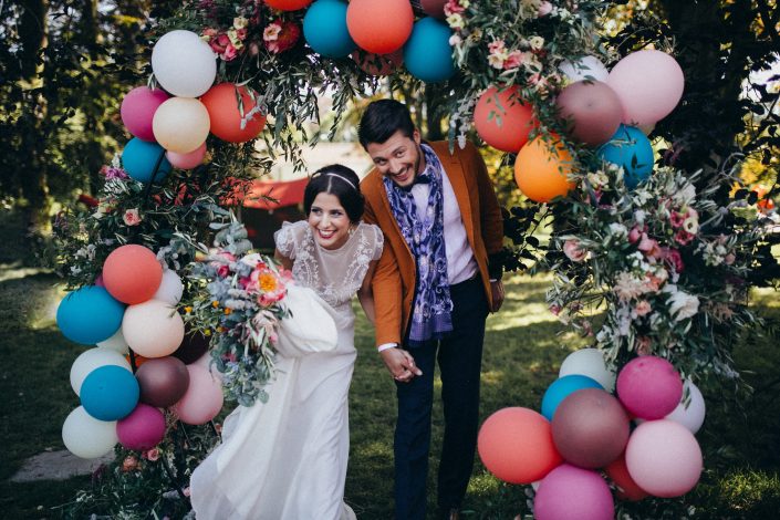 Oriental Bohemian Wedding Dress Styled Shooting