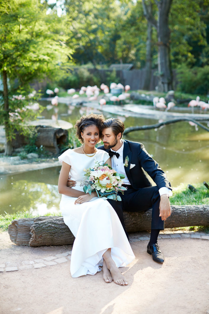 Hochzeitsinspiration Styled Shooting im Leipziger Zoo