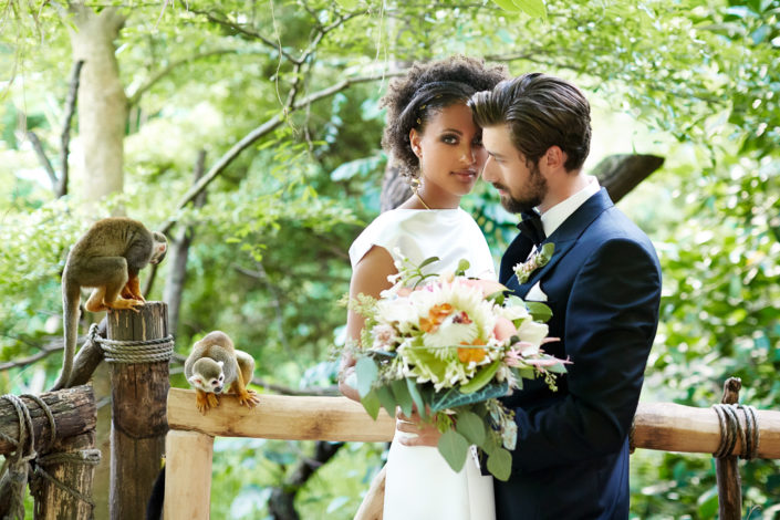 Hochzeitsinspiration Styled Shooting im Leipziger Zoo